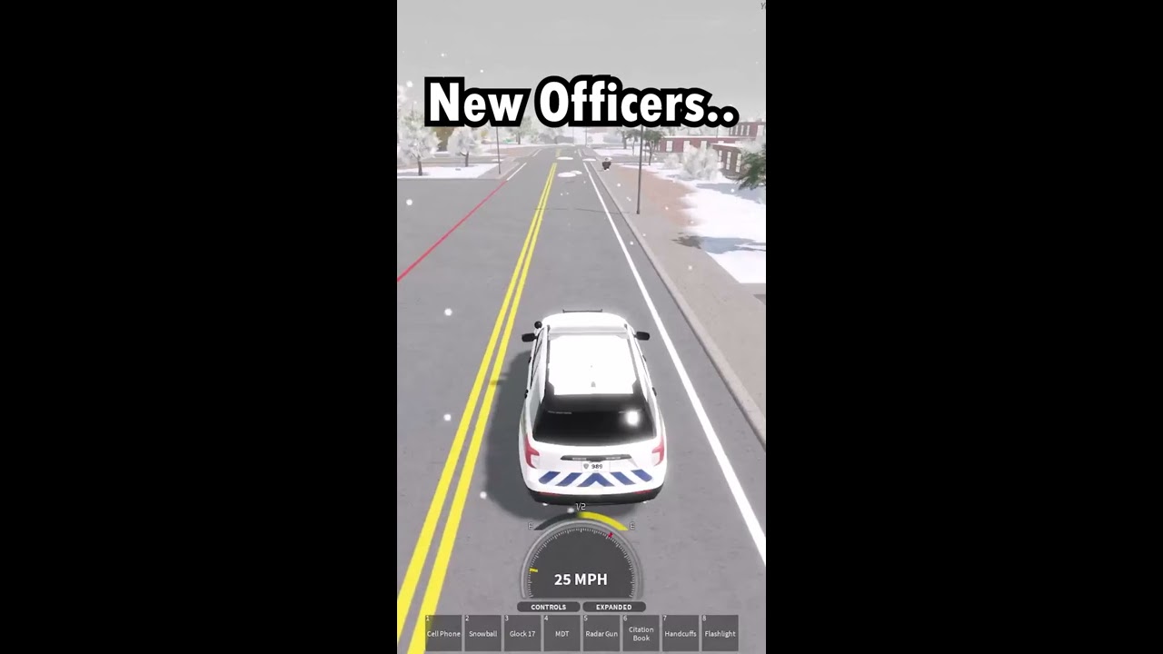 New Officers when they see a gun!