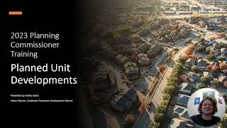 2023 Planned Unit Development (PUD) Training