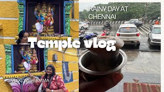 Singaperumal Koil with amma :) temple vlog .. Rainy day at Chennai :)