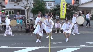 榎本連さん　 開成阿波踊り2014