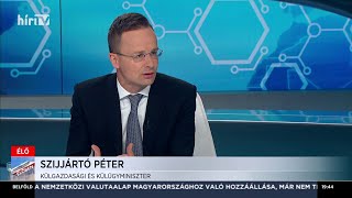 Magyarország élőben Szijjártó Péterrel (2020-04-16) - HÍR TV