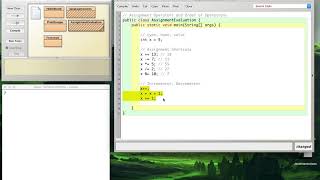 Java 1.4: Assignments and Operators