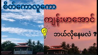 Healthy Vlog/ စိတ်ကောလူကောကျန်းမာအောင်ဘယ်လိုနေမလဲ ?(Body Health,Mental Health \u0026 Spiritual Health)💖