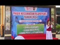 Tanah Airku -Anindya siswi kelas 2 SD  juara 1 lomba menyanyi tingkat SD/MI  phbn 2024 se kecamatan.