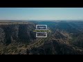 ulubey canyon usak turkey 4k drone footage