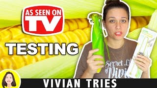 CORN CUTTER | TESTING AS SEEN ON TV PRODUCTS