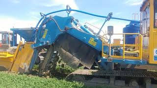 Land drainage in Lincolnshire.