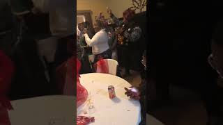 Omgggggg the aunties don’t sit down! #funnyvideo #fyp #christmasparty #trending