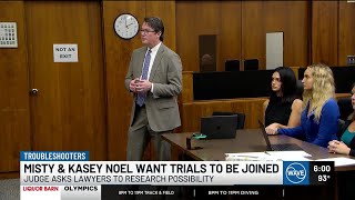 Misty Noel, daughter Kasey ask for joint trial