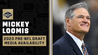 Mickey Loomis Previews Saints Draft | 2023 NFL Draft