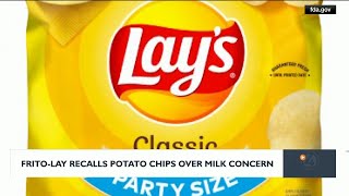 Frito-Lay recalls potato chips over milk concern