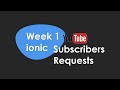 ionic subscribers requests week 1 - ionic Checkbox and Radio button tips.