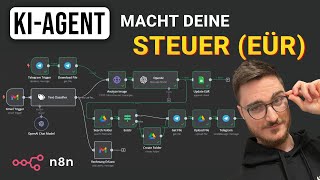 Dieser KI-Agent automatisiert deine Einnahmen-Überschuss-Rechnung (EÜR) (n8n No-Code)