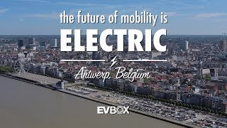 Antwerp-Tax leads the electric taxi revolution together with EVBox and Mercedes-Benz