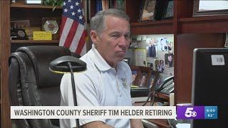 Washington Co. Sheriff Tim Helder retiring