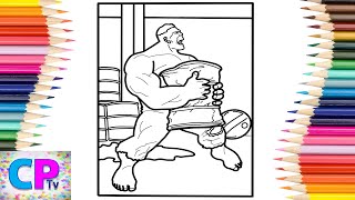 Hulk Coloring Pages/Hulk Crushes the Barrels/Elektronomia & RUD - Memory [NCS Release]