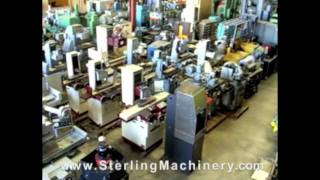 25 Ton Used Schwabe Hydraulic Clicker Press, Mdl. D, Push Button Control with Stroke and ...