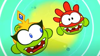 Om Nom Stories 🍭 UFO  🍭 Funny Cartoons For Kids 🍿Super Toons TV - Bajki Po Polsku