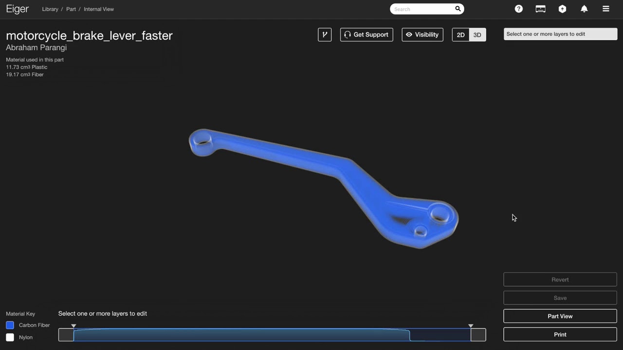 Markforged Eiger Software Demo Mark3d Youtube