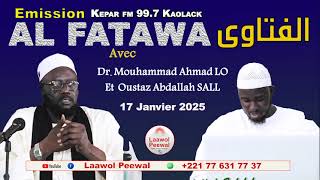 FATAWA Dr Mouhammad Ahmad LO du 17 Janvier 2025 KEPAR FM avec Oustaz Abdallah SALL