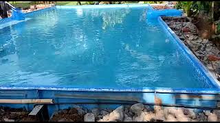 Prefabricated liner swimming pool