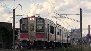 奥羽本線701系0番台秋ｱｷN22編成ワンマン普通碇ヶ関行き668M 撮影日:2023/4/23