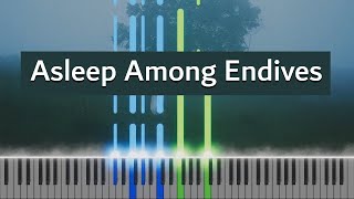 Asleep Among Endives アンディーヴと眠って short piano cover