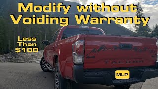 Modify without voiding your warranty | 3rd Gen Tacoma Decals