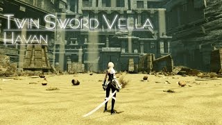 [Vindictus] Twin Sword Vella : Havan(80-90) Solo