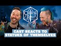 Critical Role Cast REACTS to Statues of Themselves 🤣 | Sideshow Con 2023