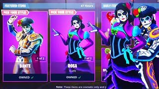 new rosa dante skins gameplay in fortnite new fortnite item shop live - dante skin fortnite rare