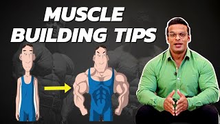 Muscle Building Tips For Beginners | Best Bodybuilding Tips | Yatinder Singh