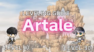 MapleStory Worlds Artale  - Warrior Leveling Guide from 10 - 30