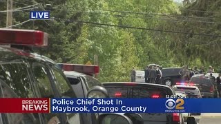 Maybrook Police Chief Shot During Standoff