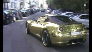 Gold Ferrari 599 Hamann Full Throttle!