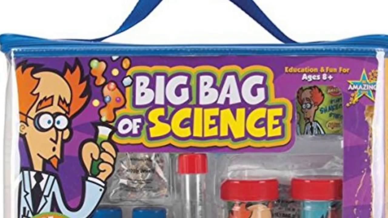 Be Amazing Toys Big Bag Of Science - YouTube