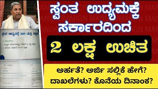 Loan And Subsidy Scheme 2024 | ಸರ್ಕಾರದಿಂದ ಸ್ವಂತ ಉದ್ಯಮಕ್ಕೆ 2 ಲಕ್ಷ ಉಚಿತ ಸಹಾಯಧನ ಪಡೆಯಲು ಅರ್ಜಿ ಸಲ್ಲಿಸಿ