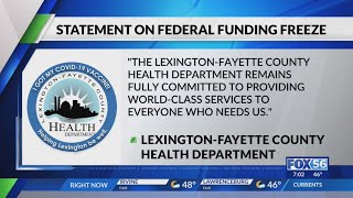 Kentucky organizations responds to potential freeze of federal funding