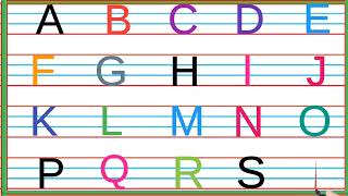 How to Write the English Alphabet|Alphabet song | Read and Write The Alphabet |Learn English|