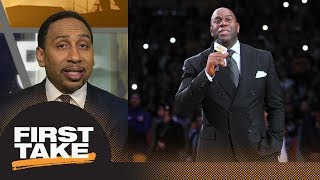Stephen A.: Rumors of Magic Johnson looking at David Fizdale as new Lakers coach | First Take | ESPN