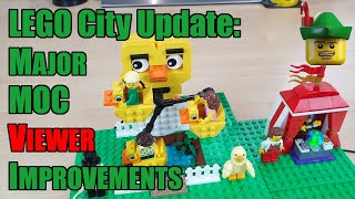 LEGO City Update - Major MOC Viewer Improvements 💡🎢🎡🎠🏹