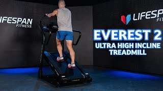 Lifespan Fitness Everest 2 Ultra High Incline Treadmill