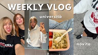 FINALMENTE SONO TORNATA - Weekly Vlog || FC