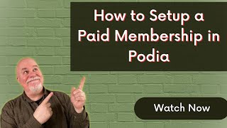 How to Setup or Configure A Membership in Podia