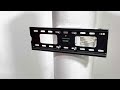 condo mounts heavy duty pillar tv mount for heavy and large tvs single strap no tools no drill