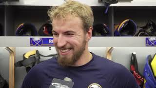 Lukas Rousek Postgame Interview vs Philadelphia Flyers (9/27/2022)