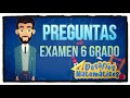 Preguntas de repaso para el examen diagnóstico sexto grado