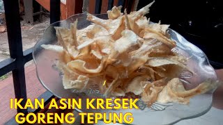 Ikan Asin Kresek Goreng Tepung