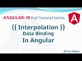 Interpolation in Angular | Angular 10 Full Tutorial Series | Wave Tutorials