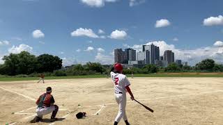 2024.8.25 パンプキンズ VS Pigeons ガス橋緑地野球場2面